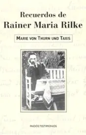 Portada Recuerdos de Rainer María Rilke