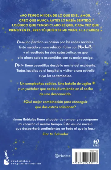 Contraportada Hasta que nos quedemos sin estrellas TD