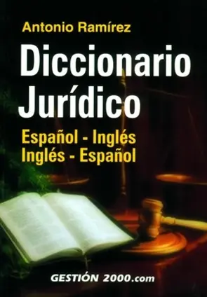 Portada Diccionario jurídico (español-inglés inglés-españo