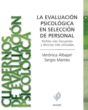 Portada Evaluacion Psicologica en Seleccion de Personal