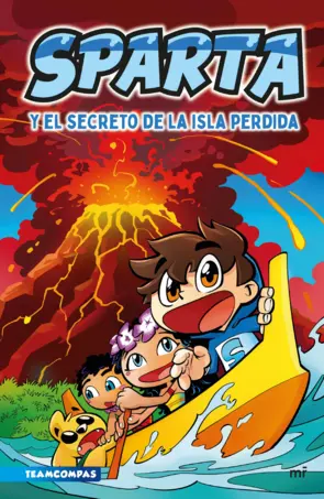 Portada Sparta y el secreto de la isla perdida