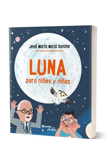 Portada Luna para niños y niñas