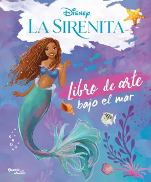 Portada La sirenita. Libro de arte bajo el mar