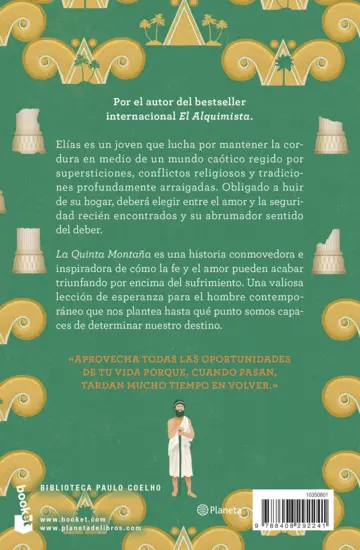 Contraportada La quinta montaña