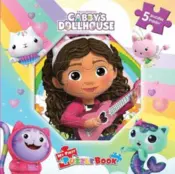 Portada La casa de muñecas de Gabby Mi primer libro de rompecabezas
