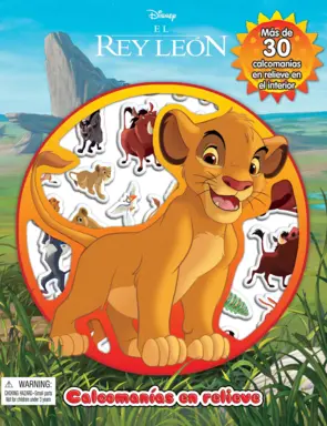 Portada DISNEY LION KING PUFFY STICKERS
