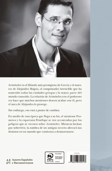 Contraportada El asesinato de Aristóteles