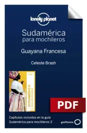 Portada Sudamérica para mochileros 3. Guayana Francesa