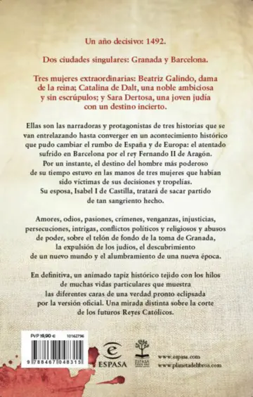 Contraportada La corte de los engaños