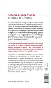 Miniatura contraportada El verano de Cervantes
