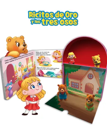 Contraportada RICITOS DE ORO MINI DIVERTILIBROS