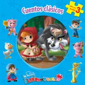 Portada Cuentos Clásicos. Mi primer libro de rompecabezas