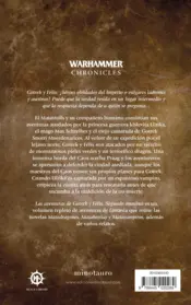 Miniatura contraportada Las aventuras de Gotrek y Félix Omnibus nº 02/06 (NE)