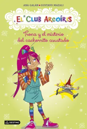 Portada Trona y el misterio del cachorrito asustado