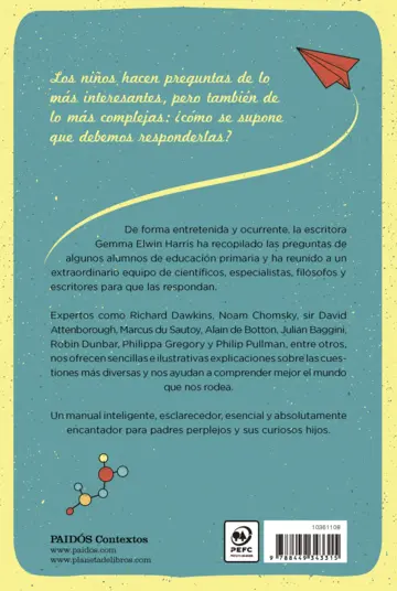 Contraportada Las grandes preguntas de los niños