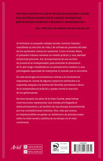 Contraportada Horizontes de emancipación