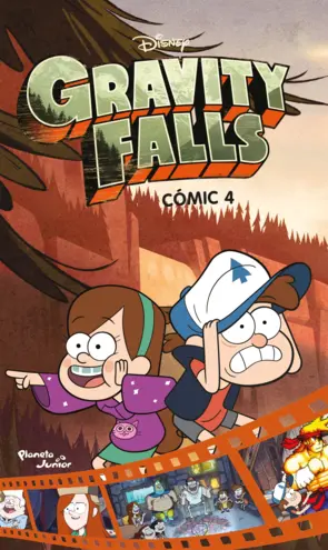Portada Gravity Falls. Cómic 4