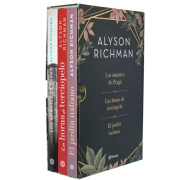 Contraportada Pack Alyson Richman (2022)