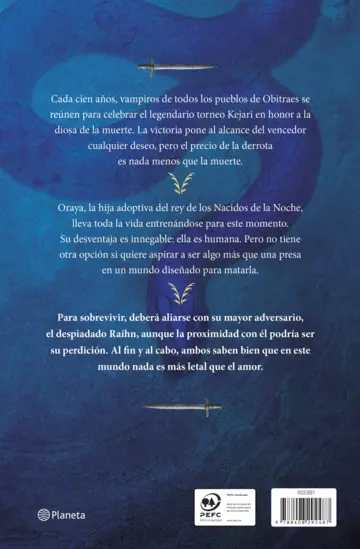 Contraportada La serpiente y las alas de la noche  (Edición Deluxe)