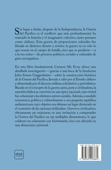 Contraportada Guerreros civilizadores