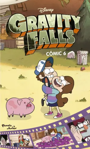 Portada Gravity Falls. Cómic 6