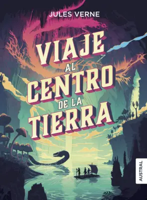 Portada Viaje al centro de la Tierra