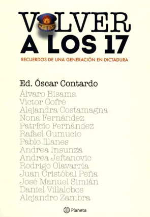 Portada Volver a los 17, recuerdos de una generación en