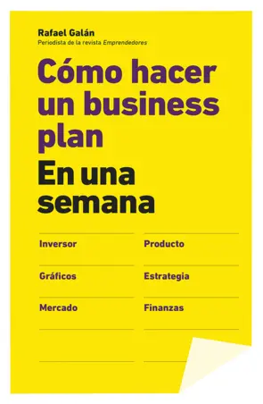 Portada Cómo hacer un business plan en una semana