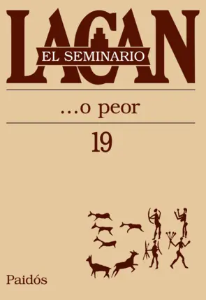 Portada El seminario XIX. O lo peor