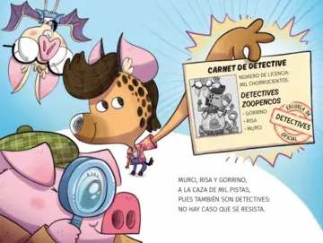 Imagen extra Aprende a leer con... Los Detectives Zoopencos 1. El monstruo del río Nesi 2