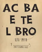 Portada Acaba este libro