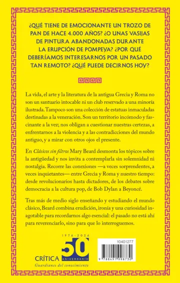 Contraportada Clásicos sin filtros