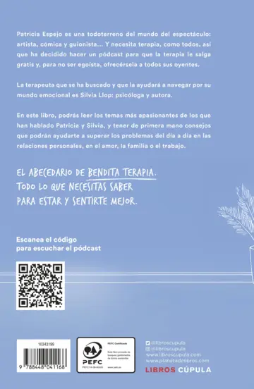 Contraportada Bendita terapia