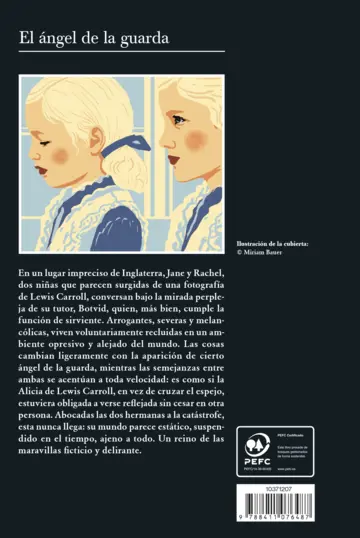 Contraportada El ángel de la guarda