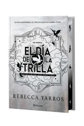 Portada El día de la Trilla (Empíreo) Edición con cantos tintados