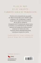 Miniatura contraportada Vampire royals 2. El poder de la reina