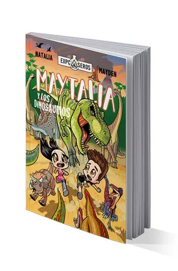 Portada Maytalia y los dinosaurios