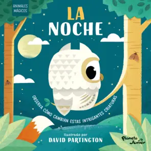 Portada Animales mágicos. La noche