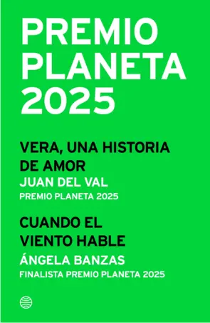 Portada Pack Premio Planeta 2025 (Vera, una historia de amor + Cuando el viento hable)