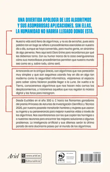 Contraportada Con algoritmos y a lo loco