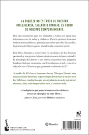 Miniatura contraportada La psicología del dinero