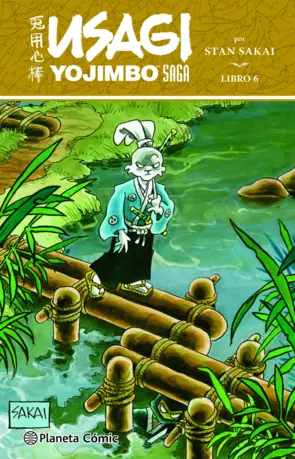 Portada Usagi Yojimbo Saga nº 06