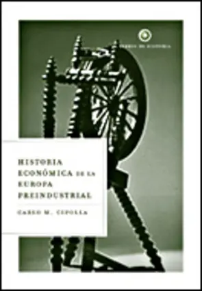Portada Historia económica de la europea preindustrial