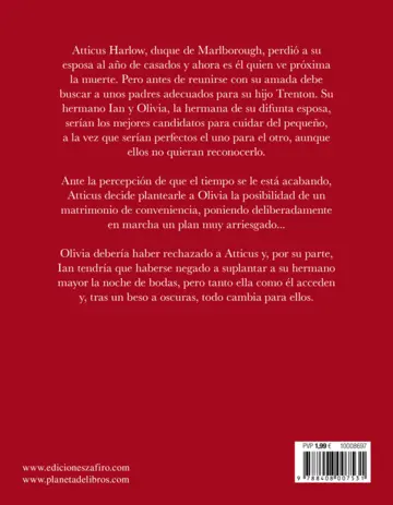 Contraportada Un beso a oscuras