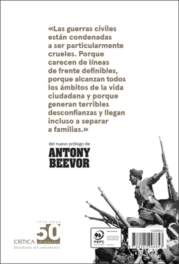 Contraportada La guerra civil española