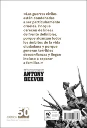 Miniatura contraportada La guerra civil española
