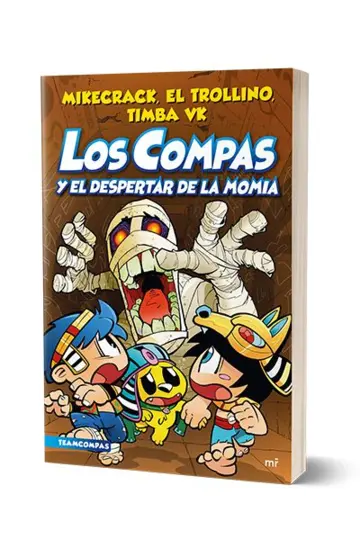 Portada Compas 9. Los Compas y el despertar de la momia