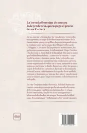 Miniatura contraportada Doña Javiera y la formación del Chile republicano