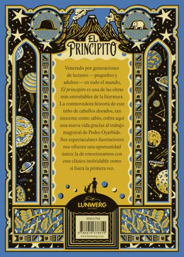Contraportada El principito (edición tapa dura)
