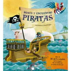 Portada Busca y encuentra- Piratas